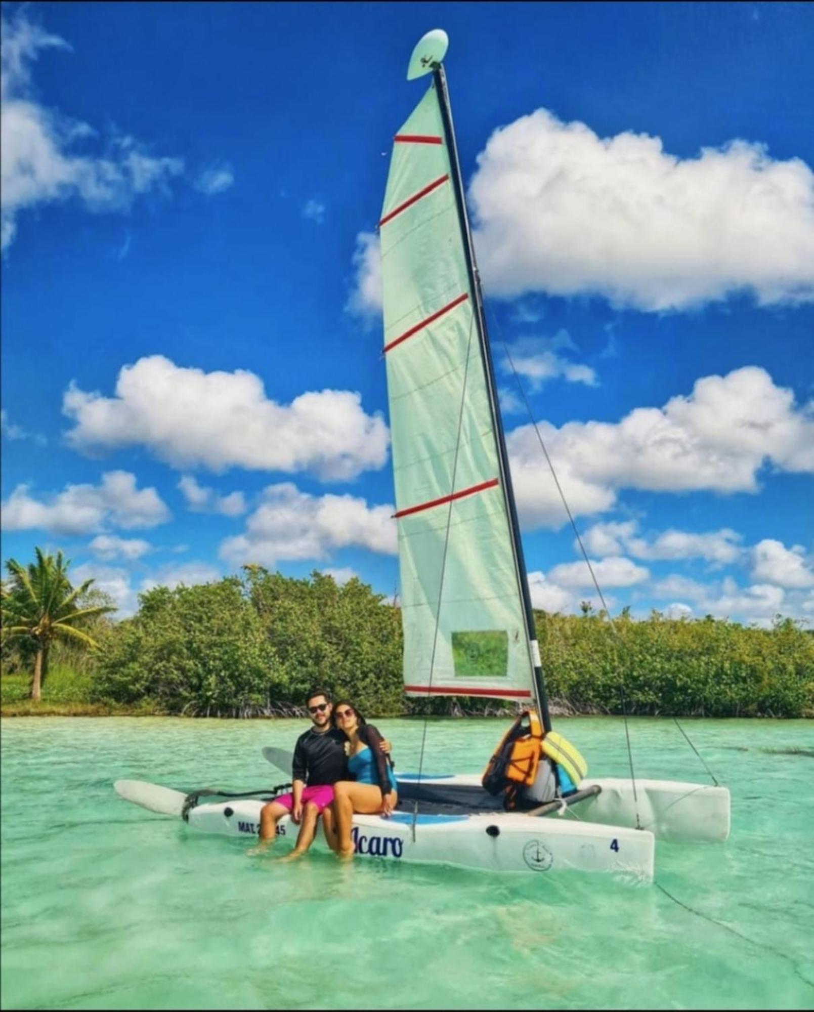 Casa Arte Y Selva Bacalar - Free Bikes & Kayyaks Hotel Bagian luar foto